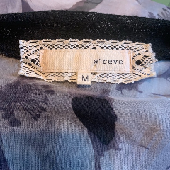 Black Delicate Knit Floral Back Cardigan - Picture 5 of 7